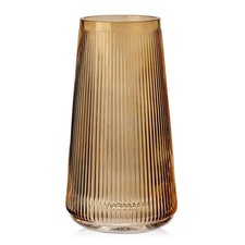Briful Vaso in vetro ambrato