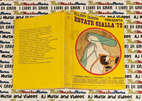 Book libro estate gialla 1972 - libro,