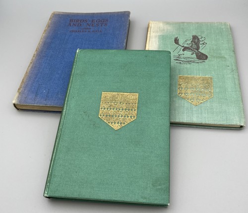 Vintage bird book - book, krark