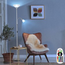 Lampada LED A Luce Indiretta Piantana Flessibile da Lettura Camera Letto RGB Con