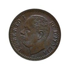 1 centesimo 1895 - Umberto I - Regno d'Italia - SPL