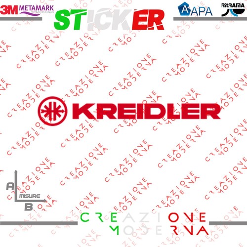 Adesivo sticker kreidler - adesivo,
