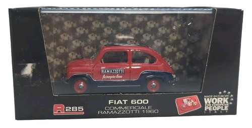 Brumm fiat 600 commercial - 1:43,