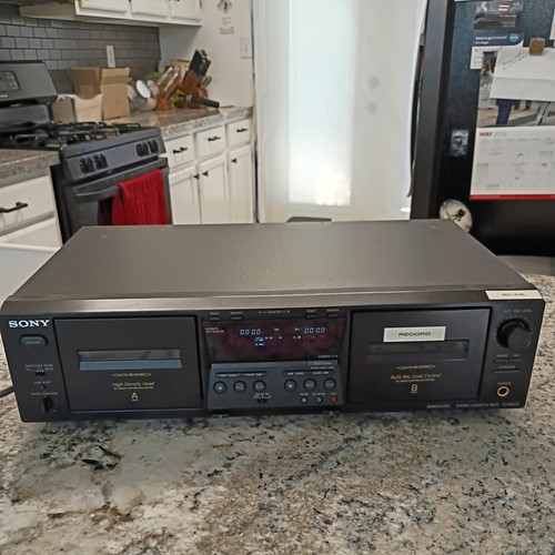 Sony we475 stereo cassette - tc,