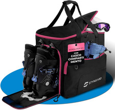 Borsa Porta Scarponi Con Scomparto per Casco E Scarponi [54 L] - Borsa per Scarp