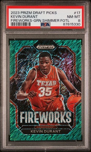 Kevin durant 2023 panini - durant, prizm