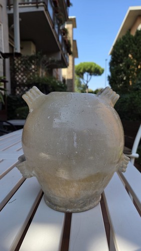 Vaso orcio panciuto antico - vaso,