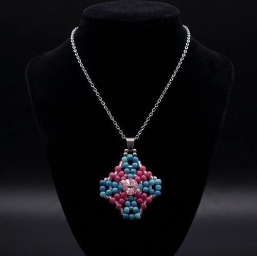 Collana ciondolo artigianale - collana,