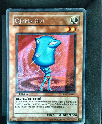Ygo ojama blu raging - blu, battle