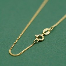 Collana catena cordoncino oro