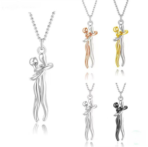 Collana con ciondolo coppia