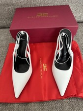 ELISABETTA FRANCHI SCARPE DI LUSSO DA DONNA - White - 39 - NUOVE - Black Friday