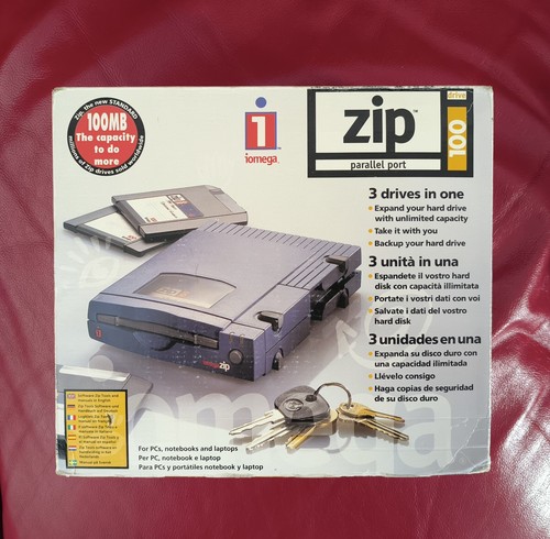 Iomega zip 100 parallel - 🔴iomega,