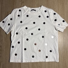 Zara Knit Top White With