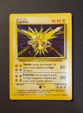 Pokemon Zapdos Unl 16/102 - Set Base Rara Holo Unlimited Ita Vintage