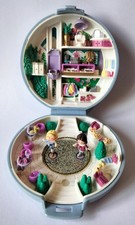 Polly Pocket 1989 Ice Skating Party Bluebird Vintage COMPLETE