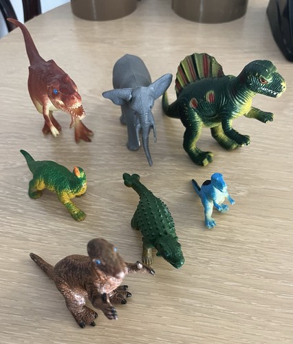Lotto giocattoli dinosauro - 7,