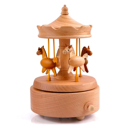 Carillon giostra nel legno - giostra,