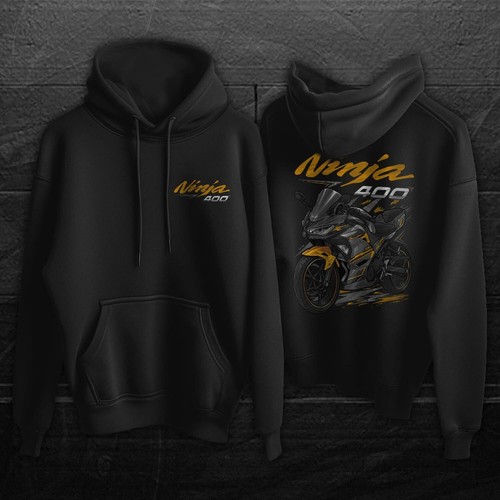 Felpa con cappuccio moto - , per