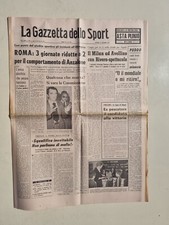 GAZZETTA DELLO SPORT 21 DICEMBRE 1972 CALLIGARIS - ZWILLING - ANZALONE - INTER