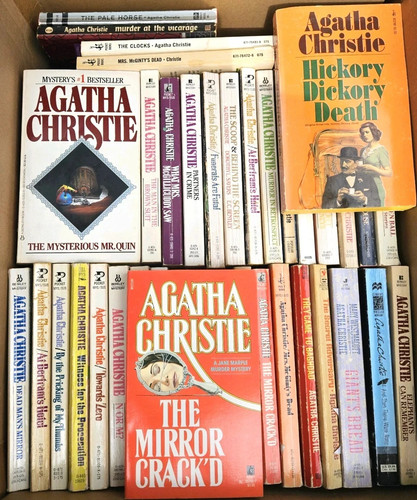 Agatha christie paperbacks - agatha,