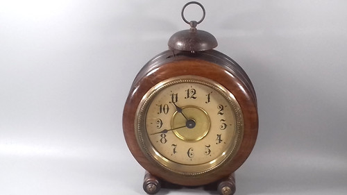 Antique wooden early alarm - antique,
