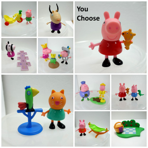 Peppa pig friends figures - peppa,