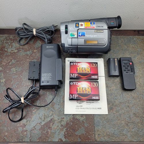 Sony ccd trv82 - hi8, 4"
