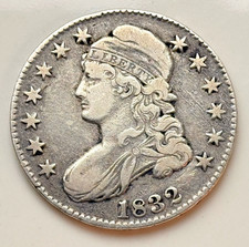 USA 1/2 dollaro 1832 50