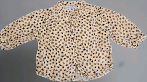 Zara girl floral button - floral, blouse