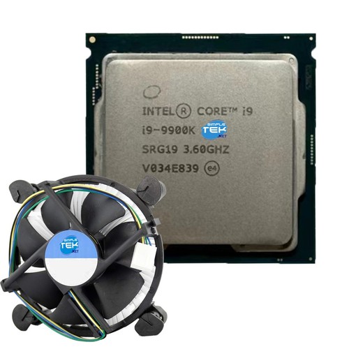 Intel core 9900k - core, processore