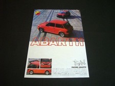 Spoiler Abarth A112 ricambi