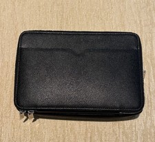 Valextra Bum Bag in pelle nera