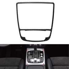 Carena leva cambio Carbon Black Center Console per Audi A6 A7 2012-2018
