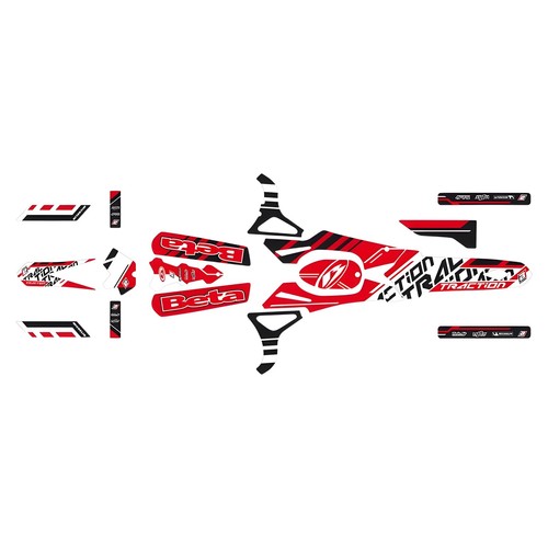 Kit adesivi trazione blackbird - adesivi,