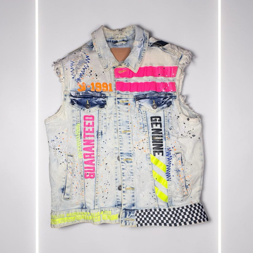 Smoke rise dnm gilet jeans - rise,