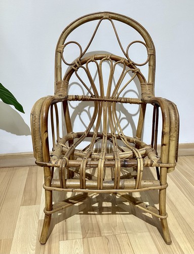 Poltrona vimini bamboo rattan - vimini,
