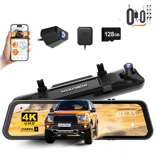 Wolfbox g900pro mirror dash - wolfbox,
