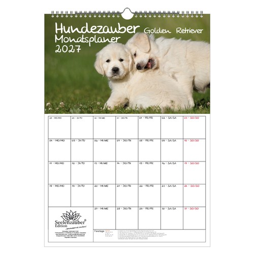 Planner magico per cani - , golden