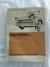 FIAT  1500L 1500 L  Tipo 129 CATALOGO RICAMBI Parte Meccanica  Originale 1963
