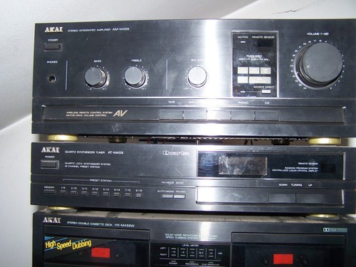 Amplificatore akai m459 con - amplificatore,