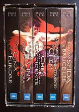 Bruce Lee - Box Set - Cofanetto di 5 VHS (2 sigillate) - Elle U Multimedia-raro