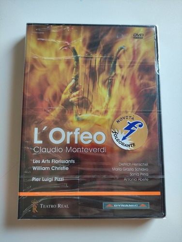 Monteverdi orfeo 1 dvd - -,