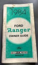 1984 Ford Ranger Proprietari