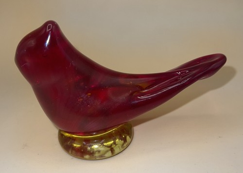 Titan art glass rosso - art,