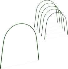 Archi per Tunnel Da Coltivazione, Set Da 6, Costruzione Individuale, Acciaio Pla