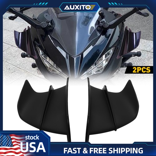 Motorcycle body side winglet - side,