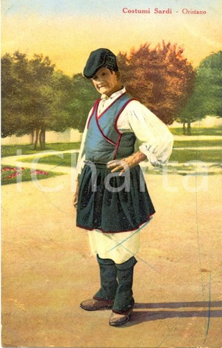1920 oristano costumi sardi - 1920,