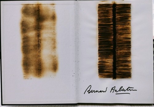 Bernard aubertin livre brulé - livre,