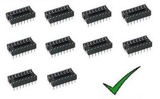 10pz zoccoli 16 pin per